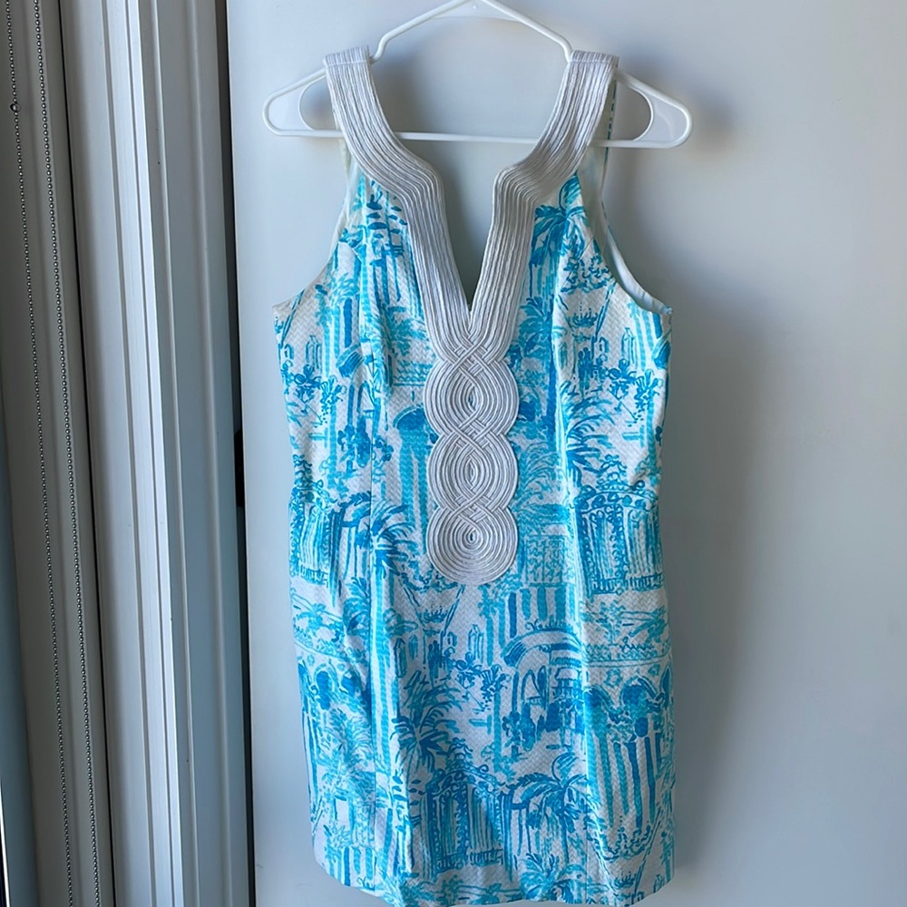 Lily Pulitzer blue mini dress
